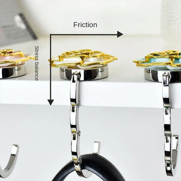 Rose Foldable Bag Hook